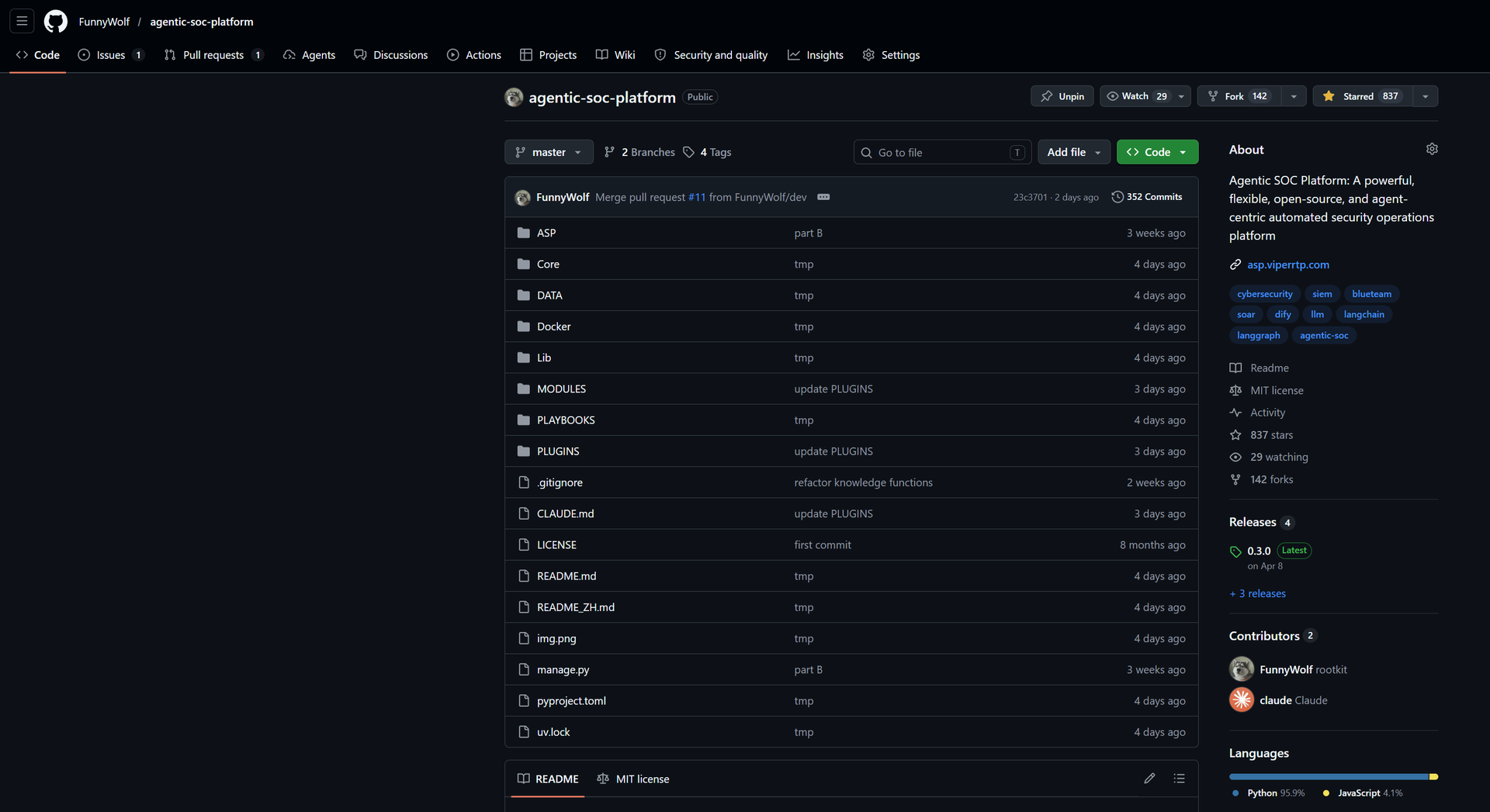 Agentic SOC Platform
