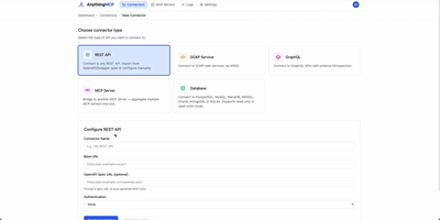 AnythingMCP screenshot thumbnail