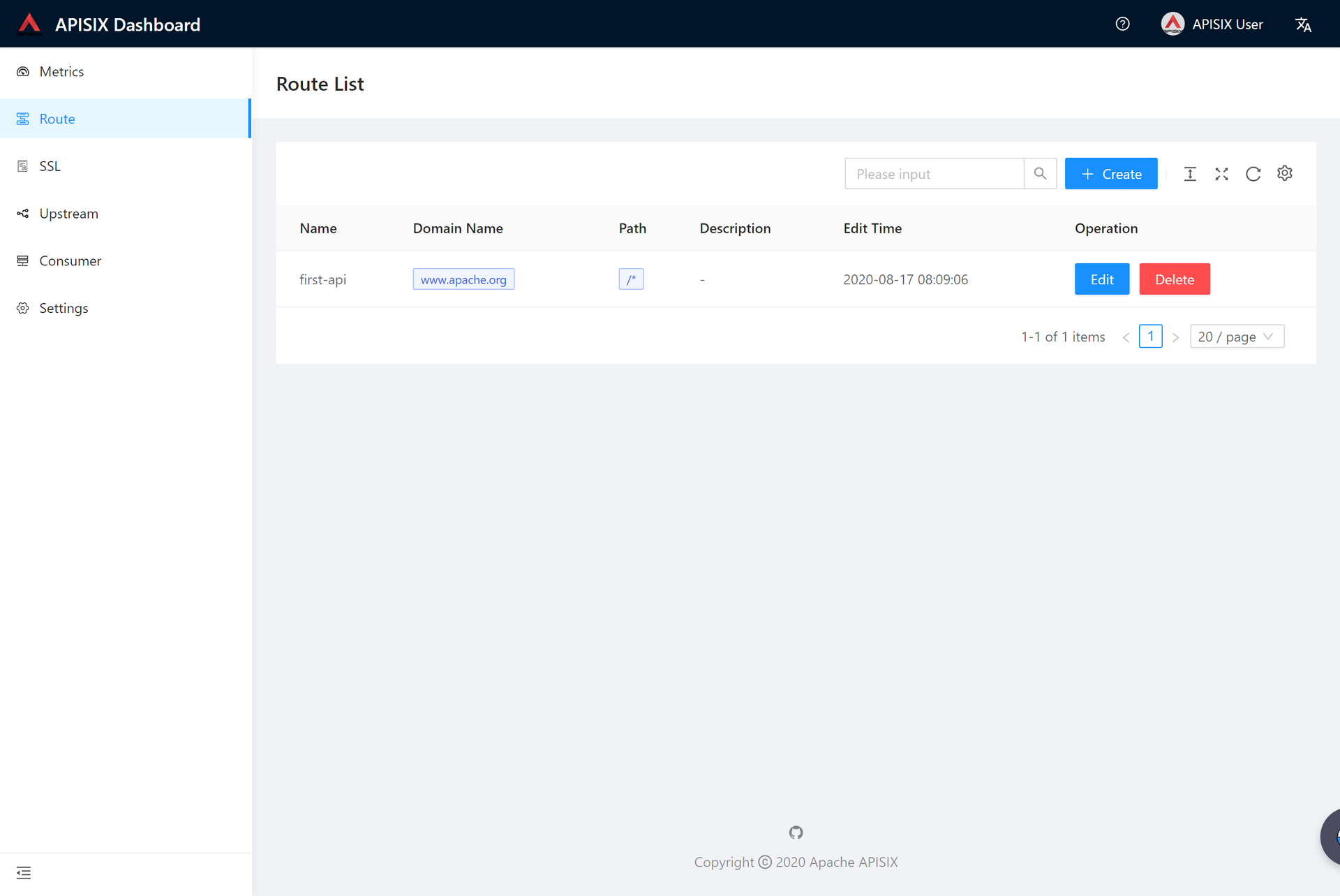 Apache APISIX