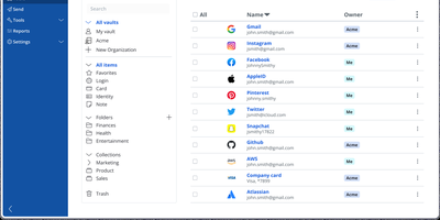 Bitwarden screenshot thumbnail