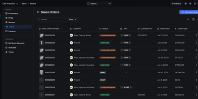 Carbon ERP screenshot thumbnail