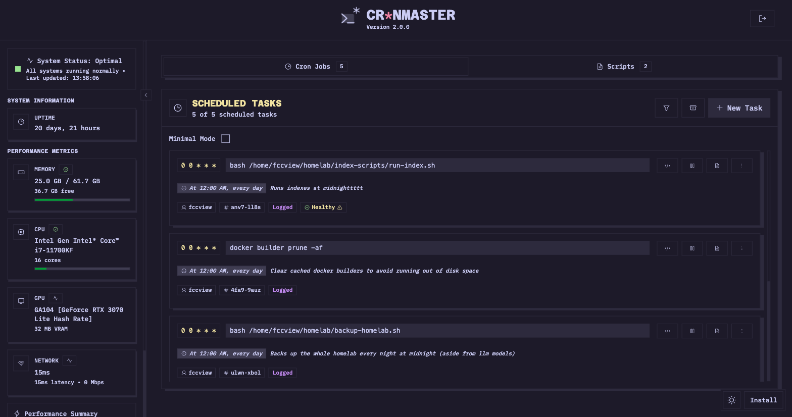 Cronmaster