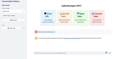 CyberScraper 2077 screenshot thumbnail