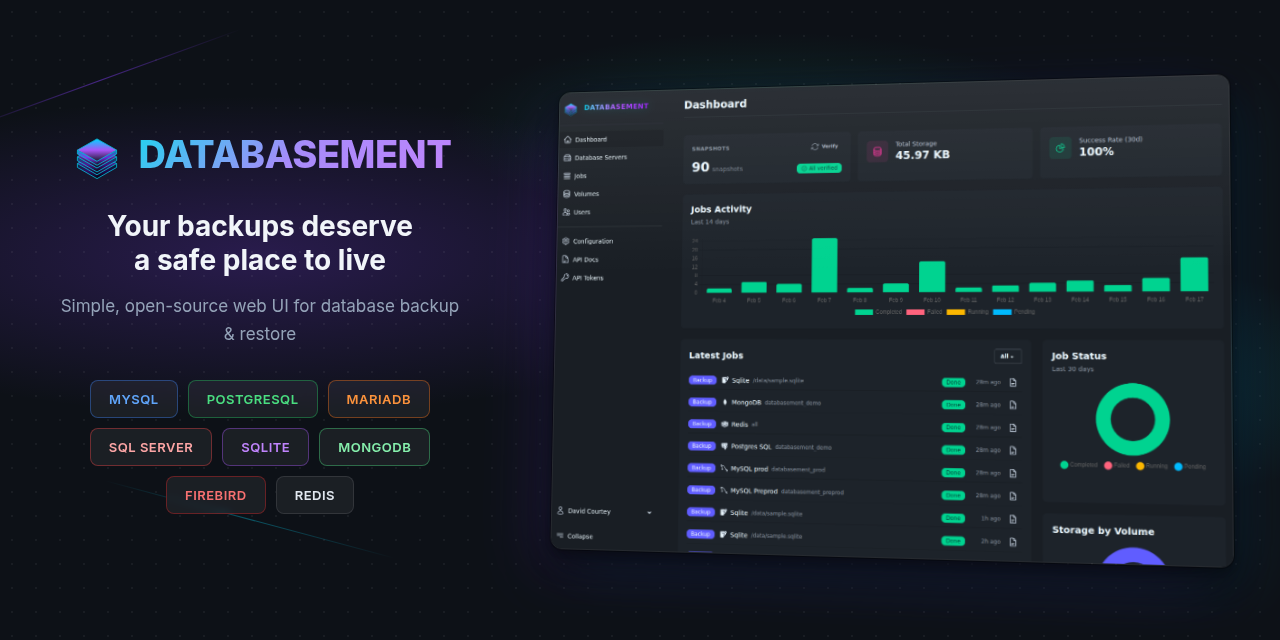 Databasement
