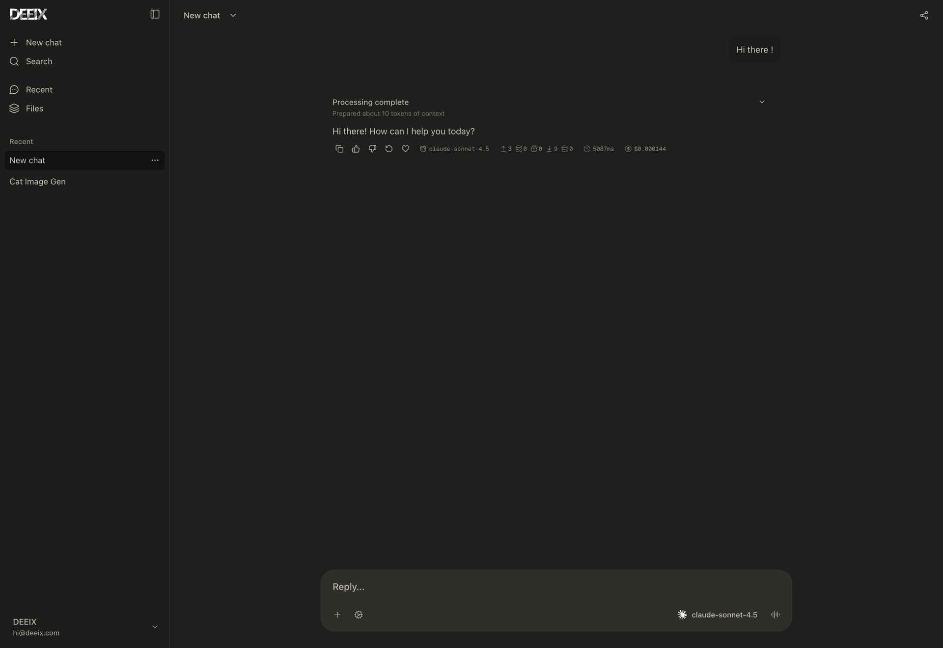 DEEIX Chat
