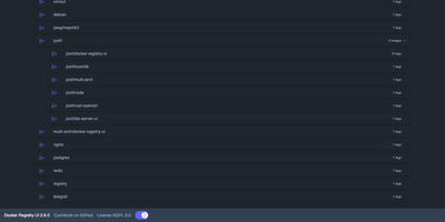 Docker Registry UI screenshot thumbnail