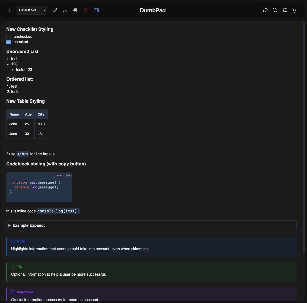 DumbPad