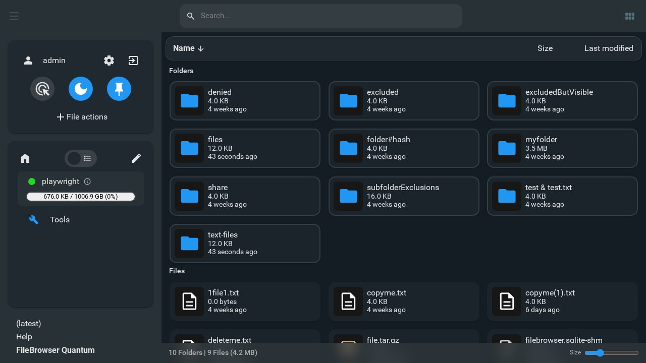 FileBrowser Quantum