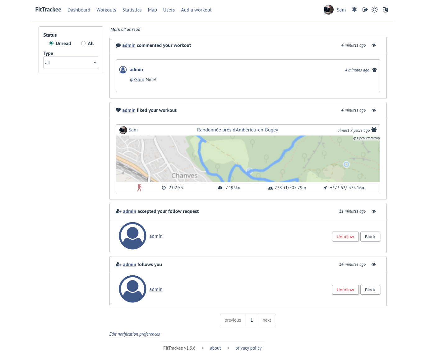 FitTrackee