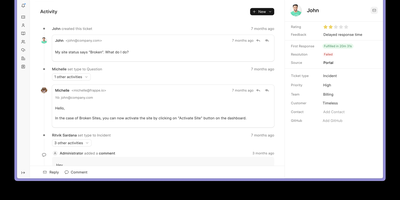 Frappe Helpdesk screenshot thumbnail