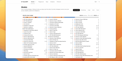 FreeLLMAPI screenshot thumbnail