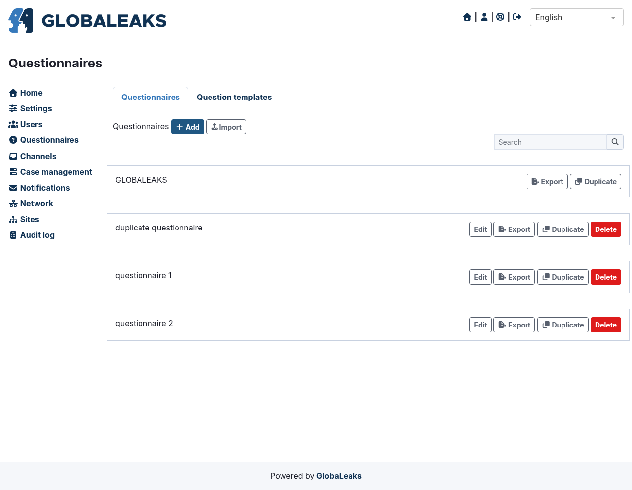 GlobaLeaks