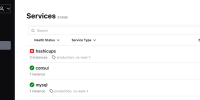 HashiCorp Consul screenshot thumbnail