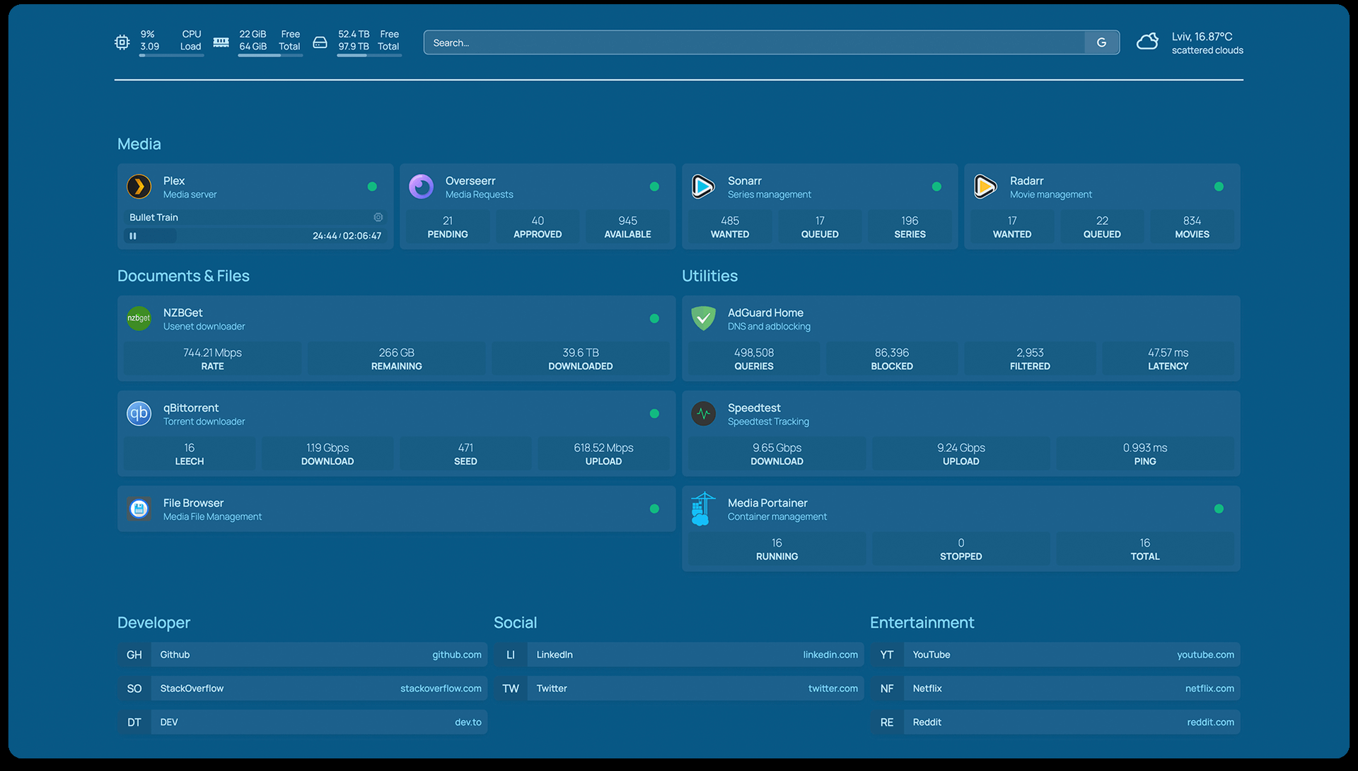 Homepage