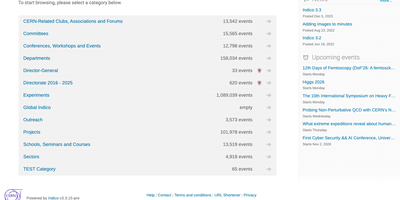 Indico screenshot thumbnail