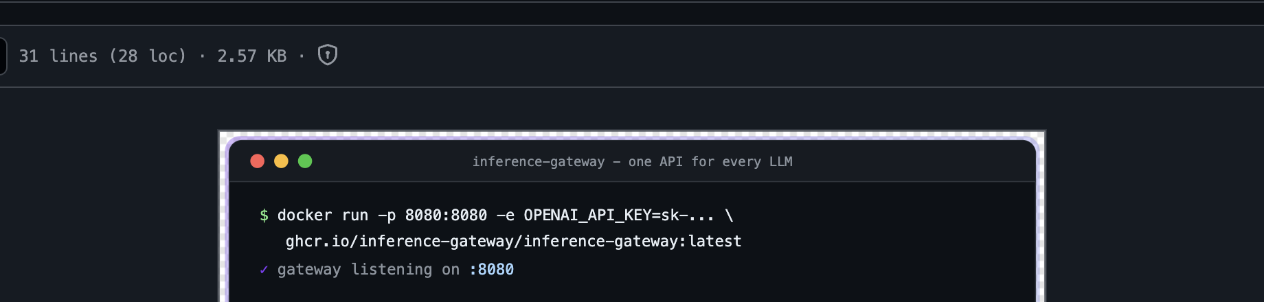 Inference Gateway