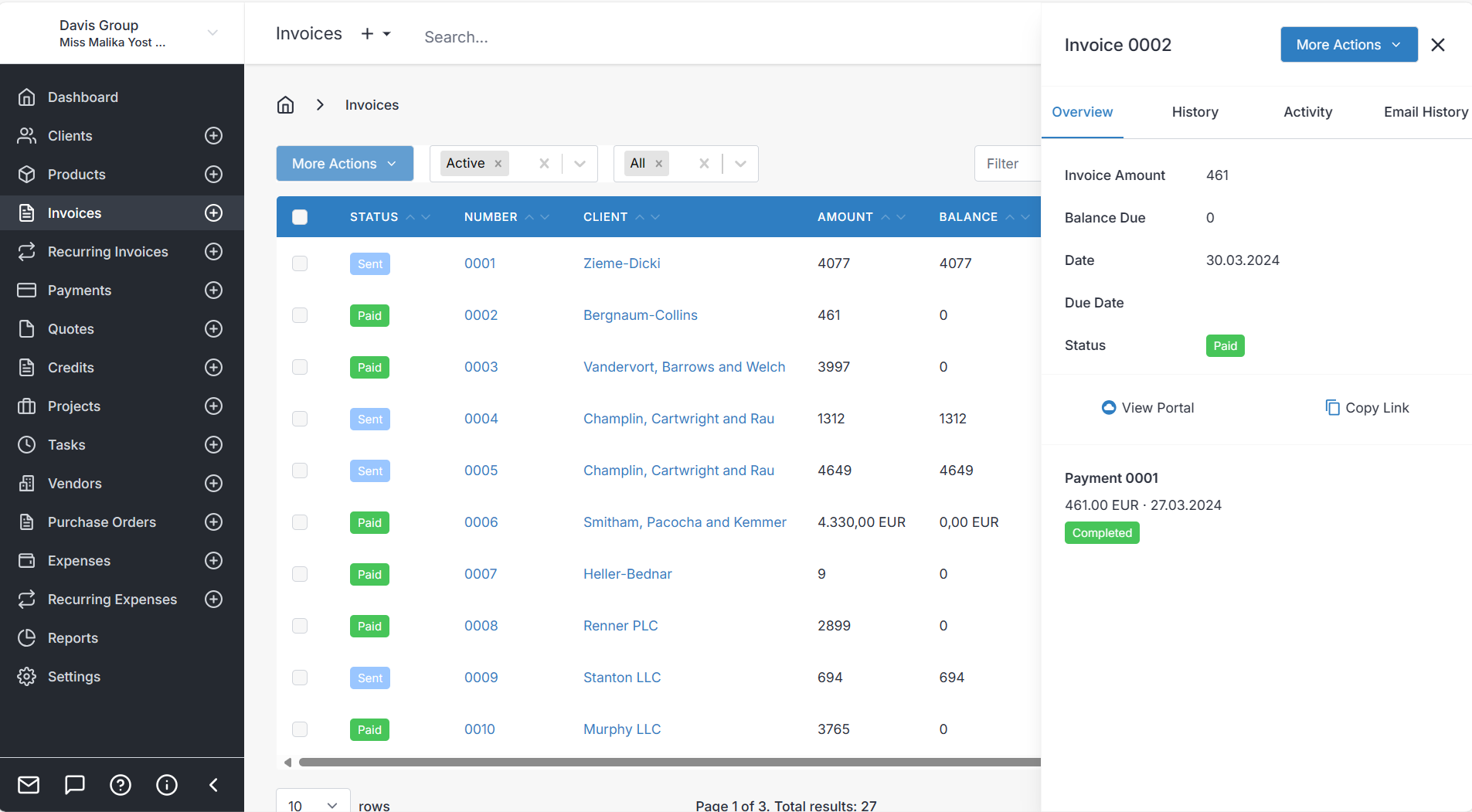 Invoice Ninja