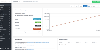Invoice Ninja screenshot thumbnail