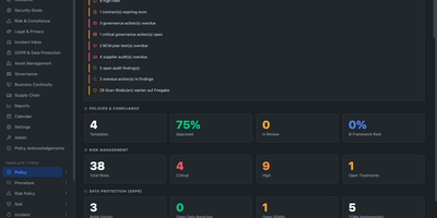 ISMS Builder screenshot thumbnail