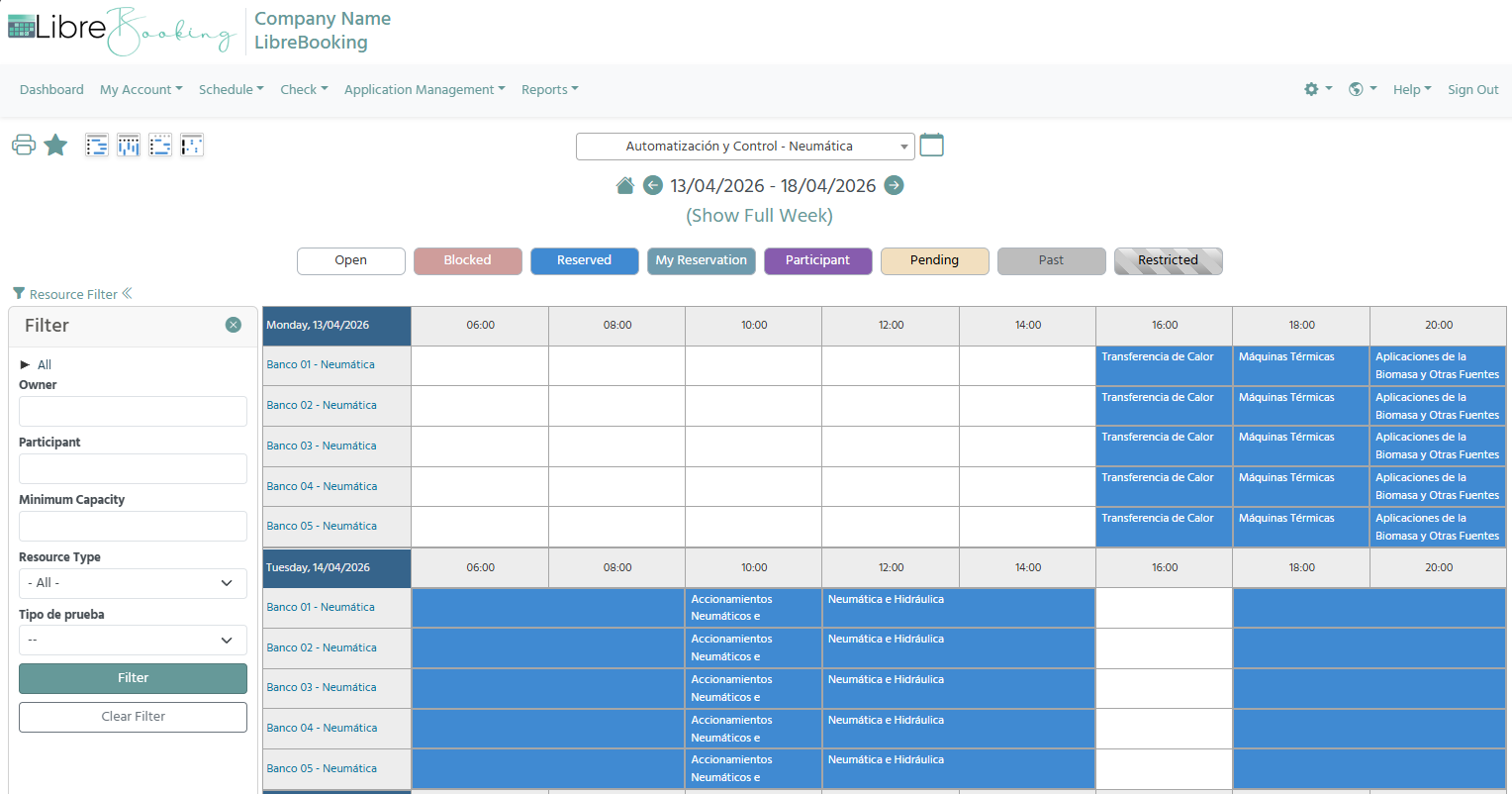 LibreBooking