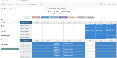 LibreBooking screenshot thumbnail