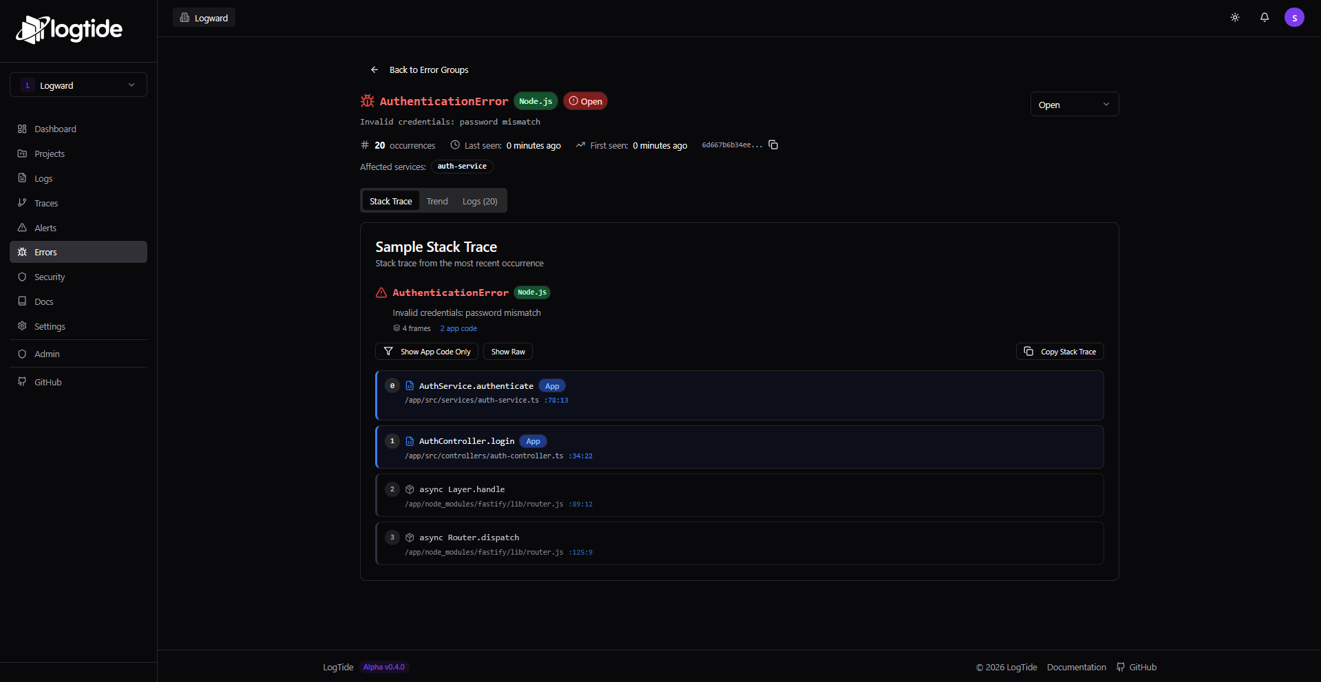 LogTide