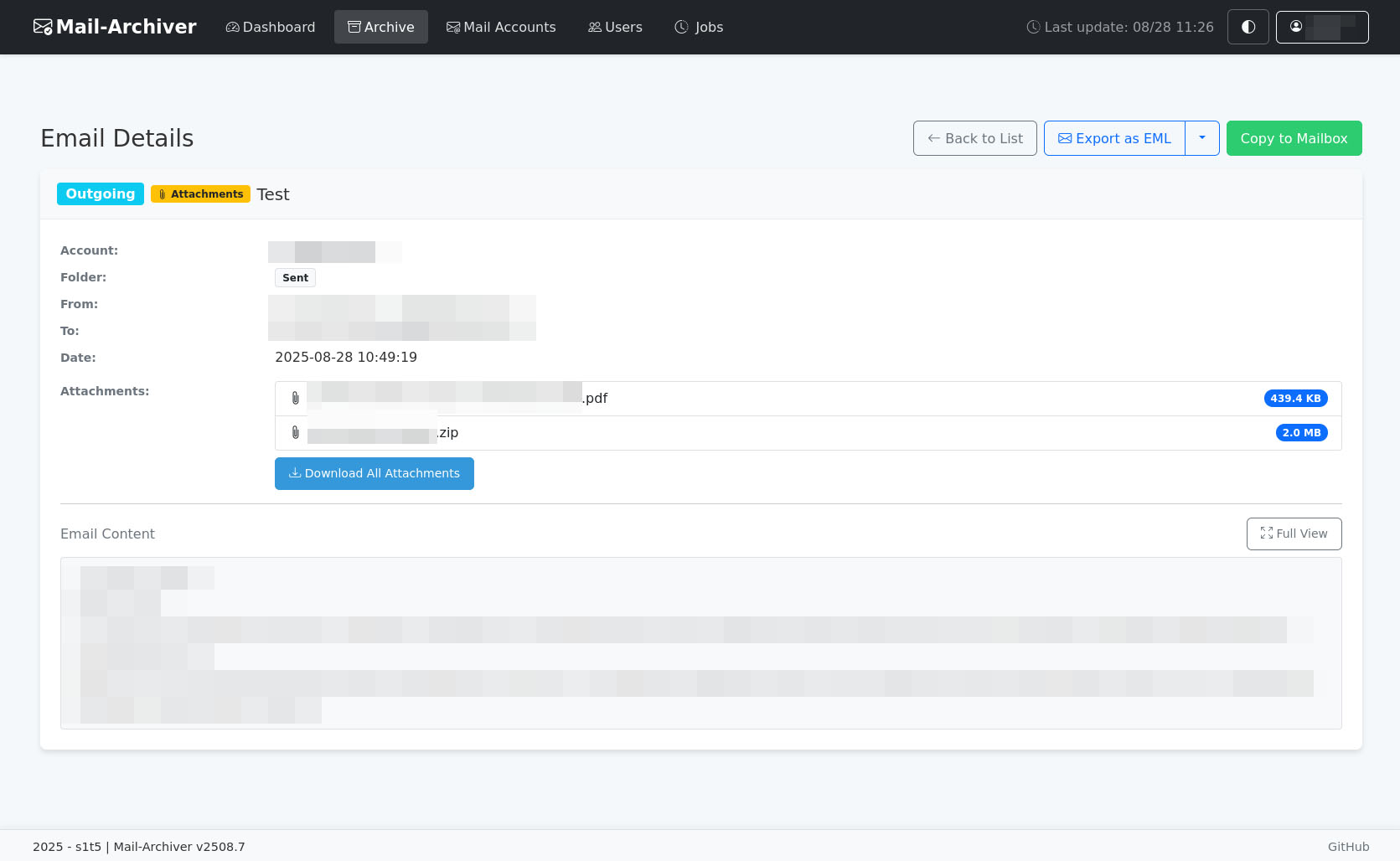 Mail-Archiver