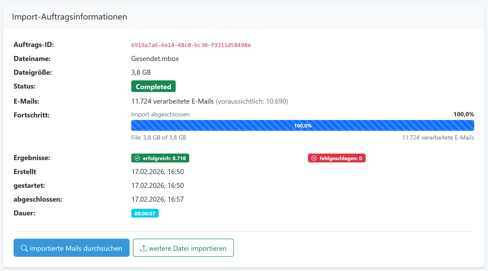 Mail-Archiver