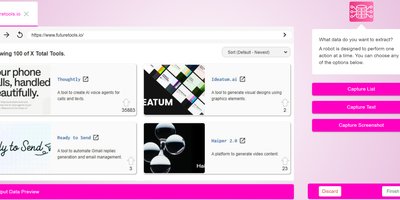 Maxun screenshot thumbnail