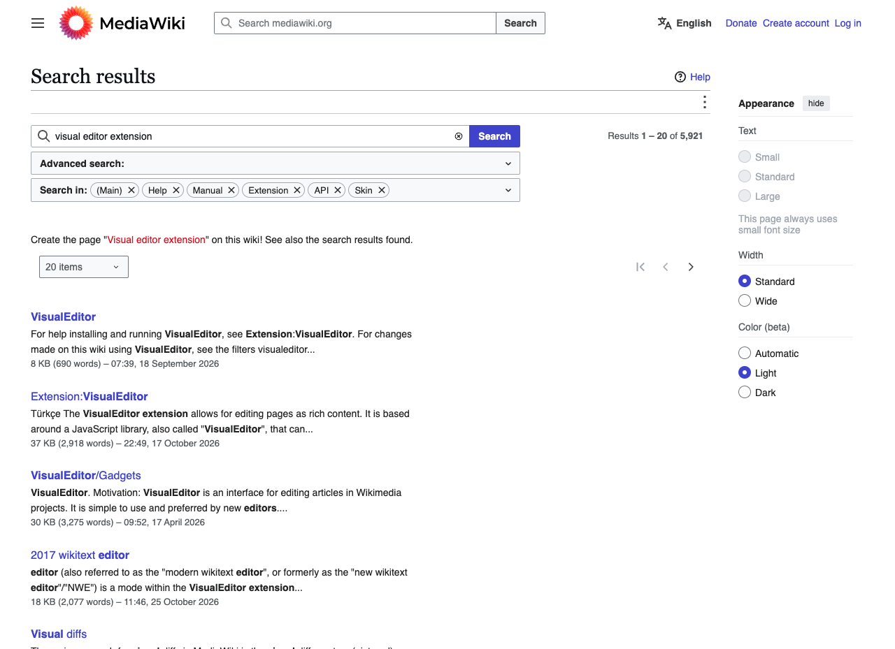 MediaWiki
