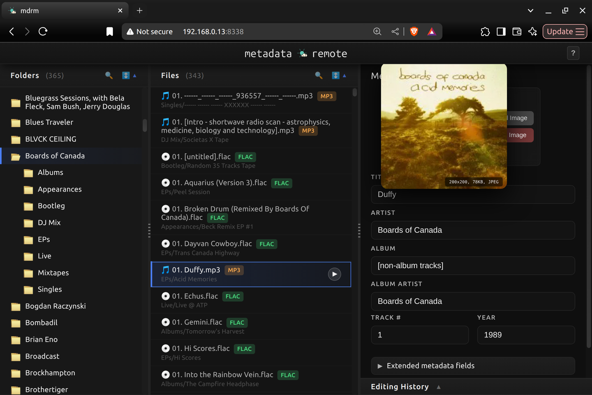 Metadata Remote