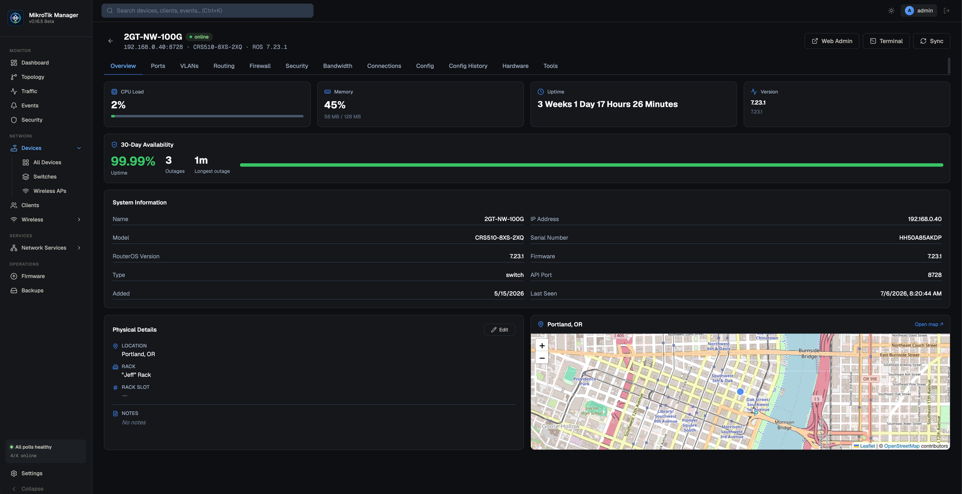 MikroTik Manager