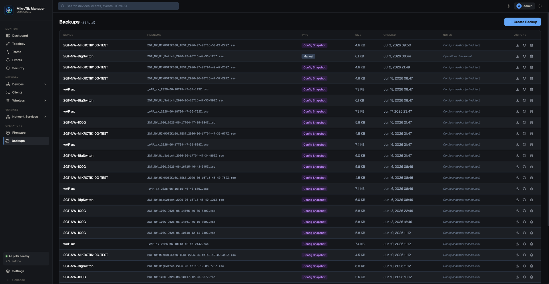 MikroTik Manager