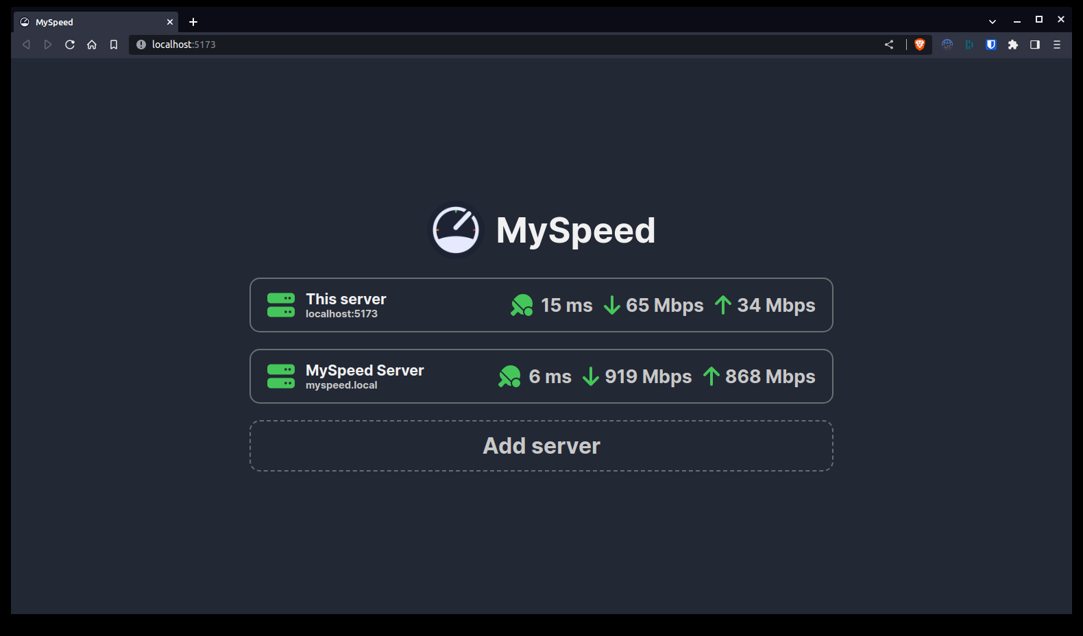 MySpeed