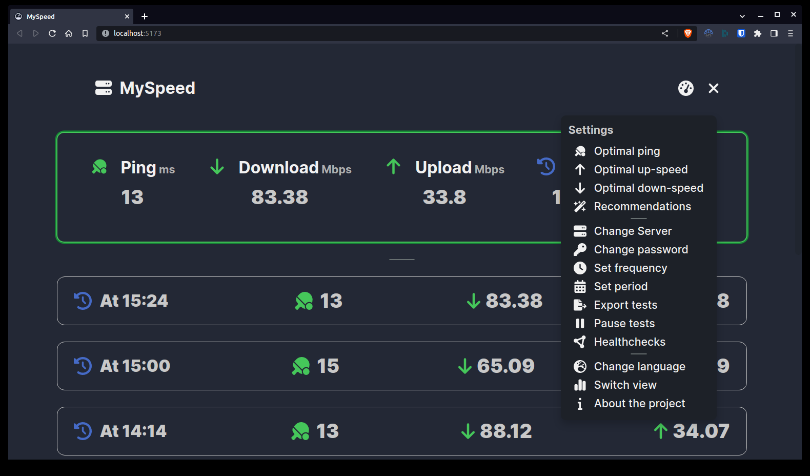 MySpeed