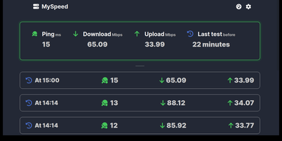 MySpeed screenshot thumbnail