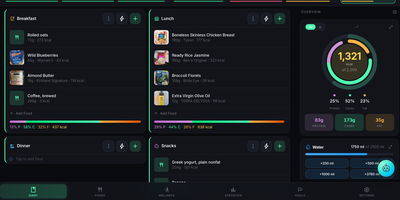 NutriTrace screenshot thumbnail