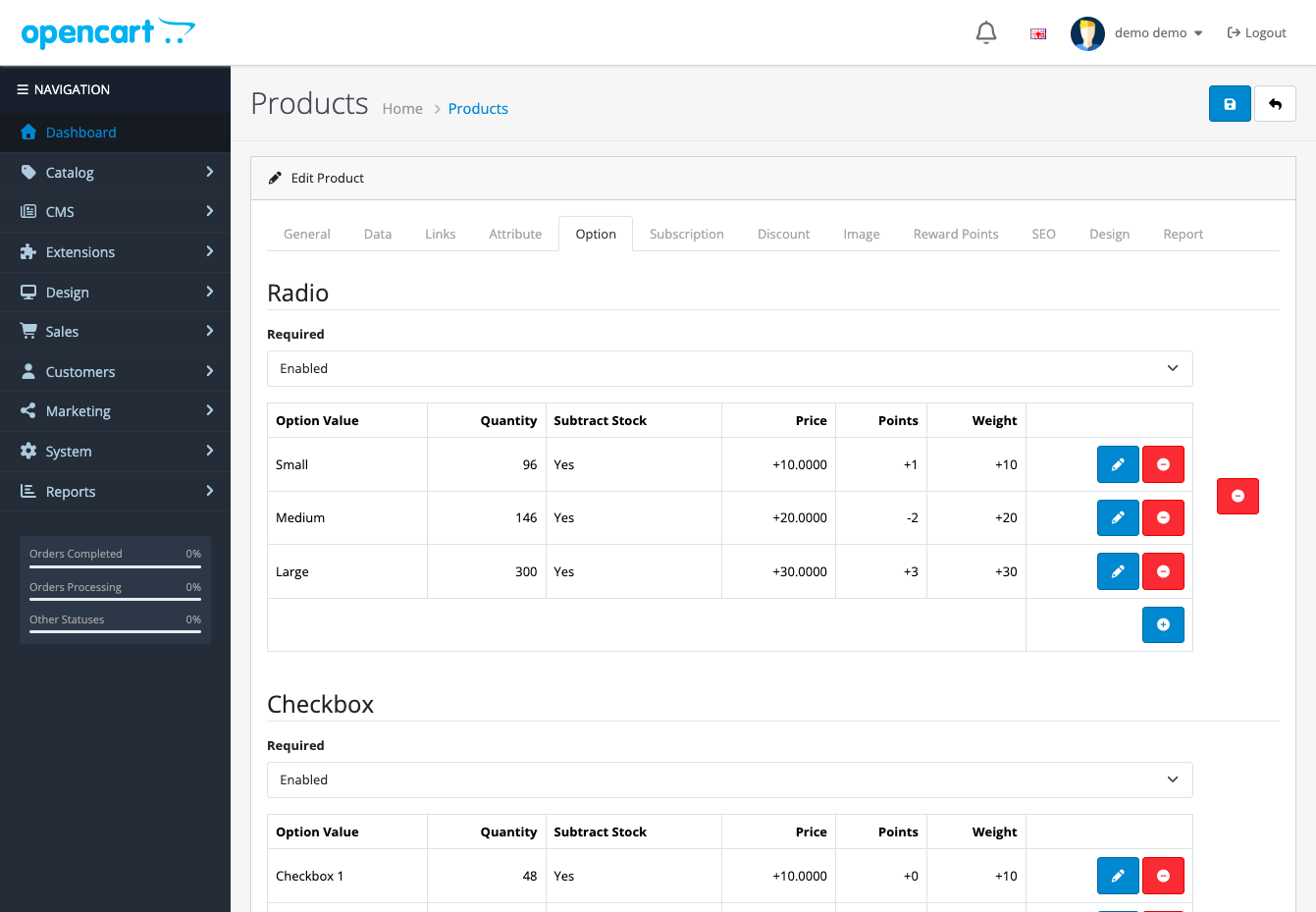 OpenCart