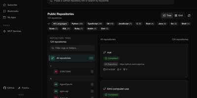 OpenDeepWiki screenshot thumbnail