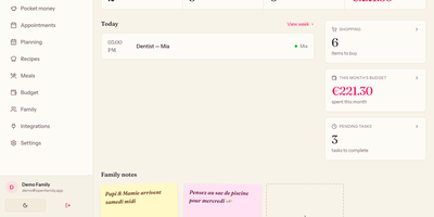 OpenFamily screenshot thumbnail