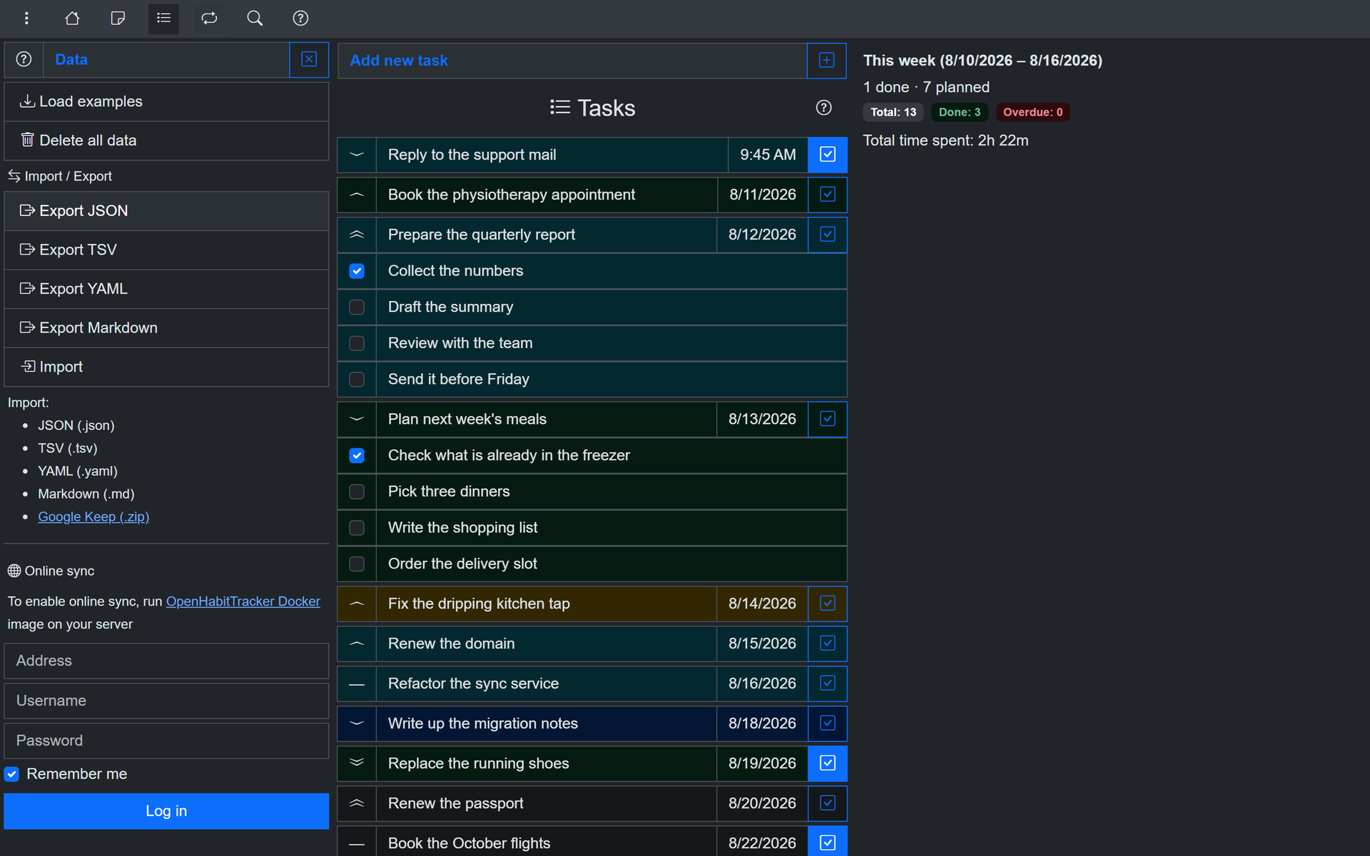 OpenHabitTracker