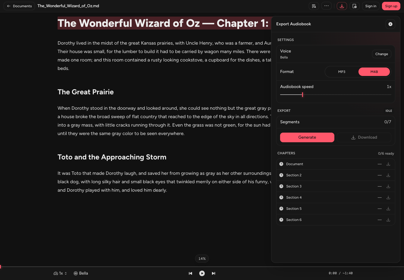 OpenReader