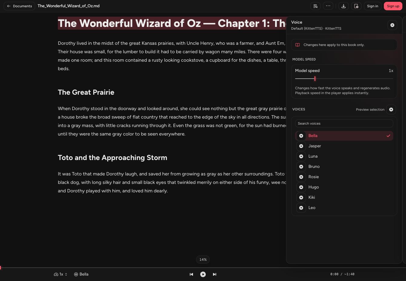 OpenReader