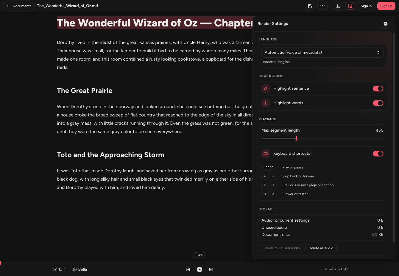 OpenReader