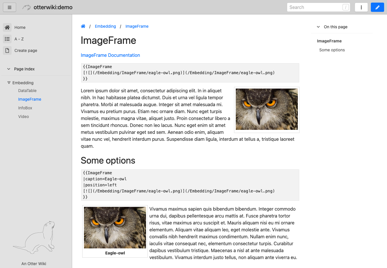 Otter Wiki