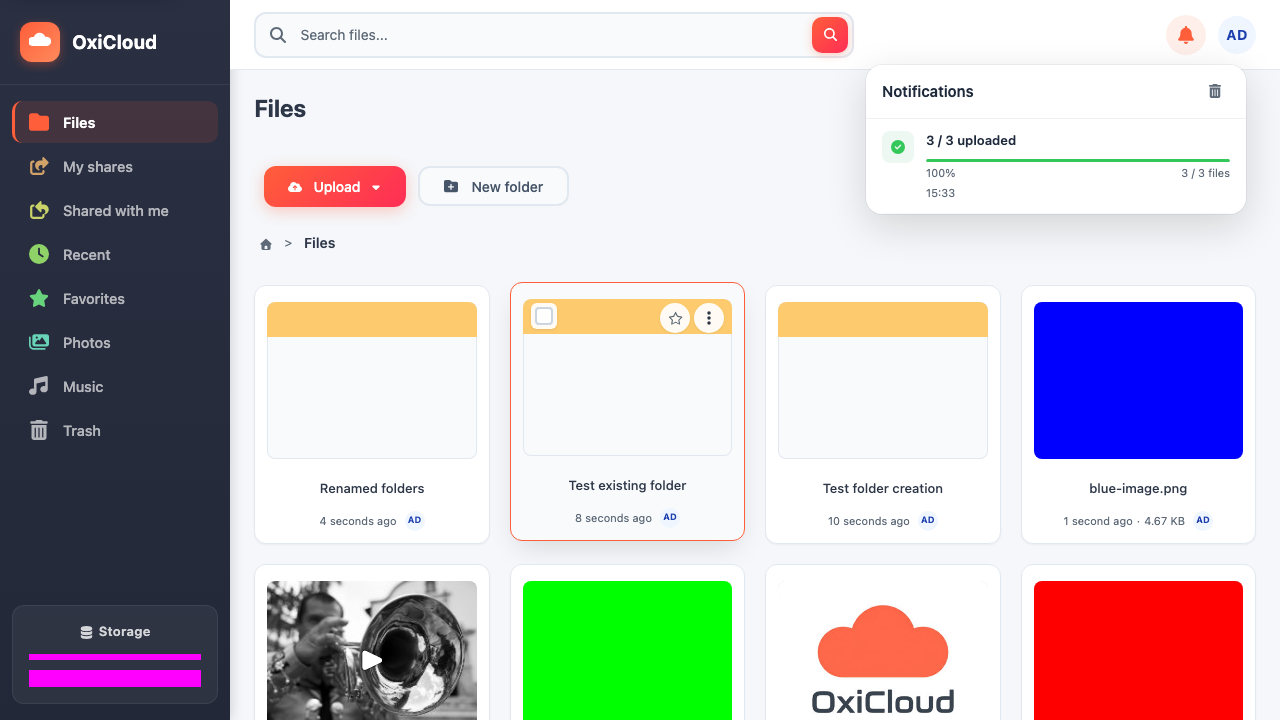 OxiCloud