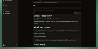 Pages CMS thumbnail