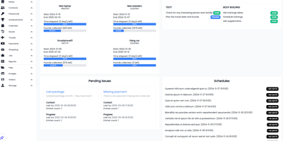 Personal Management System screenshot thumbnail