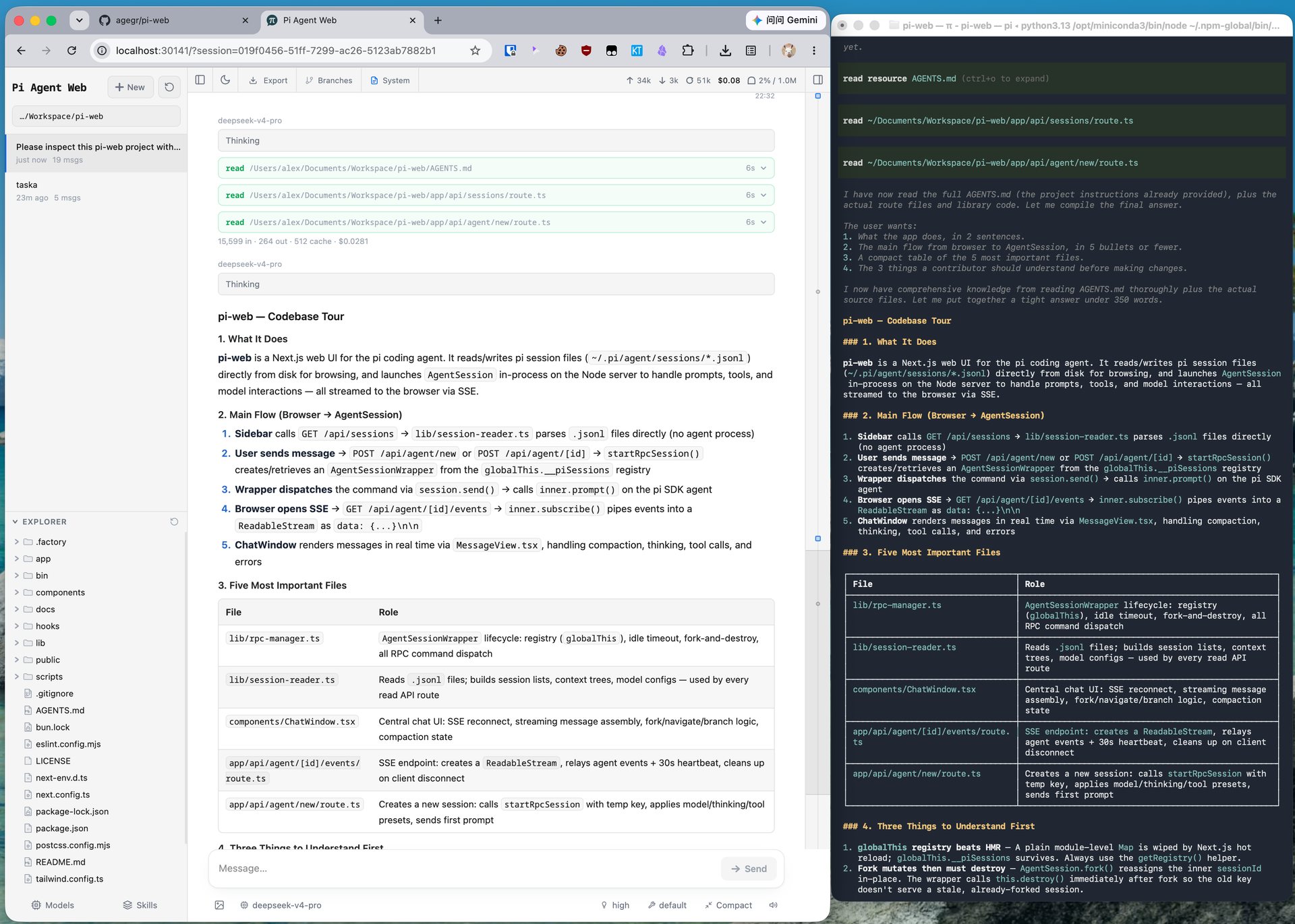 Pi Web