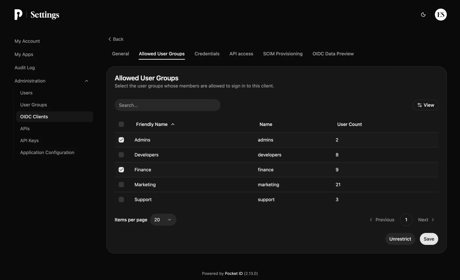 Pocket ID